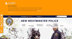 Desktop Screenshot of nwpolice.org